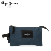 PEPE JEANS - PORTATUTTO  3 CERNIERE ARIS EVERGREEN VARIE COLORAZIONI