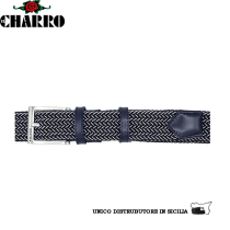 EL CHARRO - CINTURA UOMO ELASTICO E PELLE
