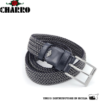 EL CHARRO - CINTURA UOMO ELASTICO E PELLE