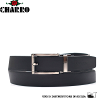 EL CHARRO - CINTURA IN TPU (POLIURETANO TERMOPLASTICO) FIBBIA CANNA FUCILE A SCORRIMENTO