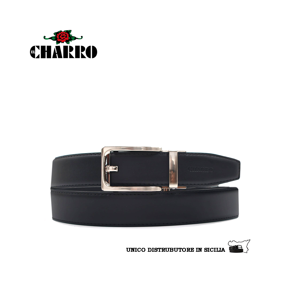 EL CHARRO - CINTURA IN TPU (POLIURETANO TERMOPLASTICO) FIBBIA NICKEL SATINATO A SCORRIMENTO EL CHARRO - CINTURA IN TPU (POLIURETANO TERMOPLASTICO) FIBBIA NICKEL SATINATO A SCORRIMENTO