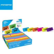 MITAMA - SCATOLA AUTOESP. 20 GOMME MEDIA FLUO ASSORTITI