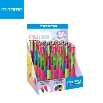 MITAMA - DISPLAY PENNA SCATTO 4 COLORI TRENDY FOR FUN FUSTO FANT. DA 24 PZ