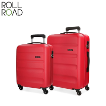 ROLL ROAD - ABS SET 2 VALIGIE CON 4 RUOTE FLEX