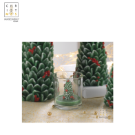 MASCAGNI - CANDELA IN BICCHIERE LED H.7,5