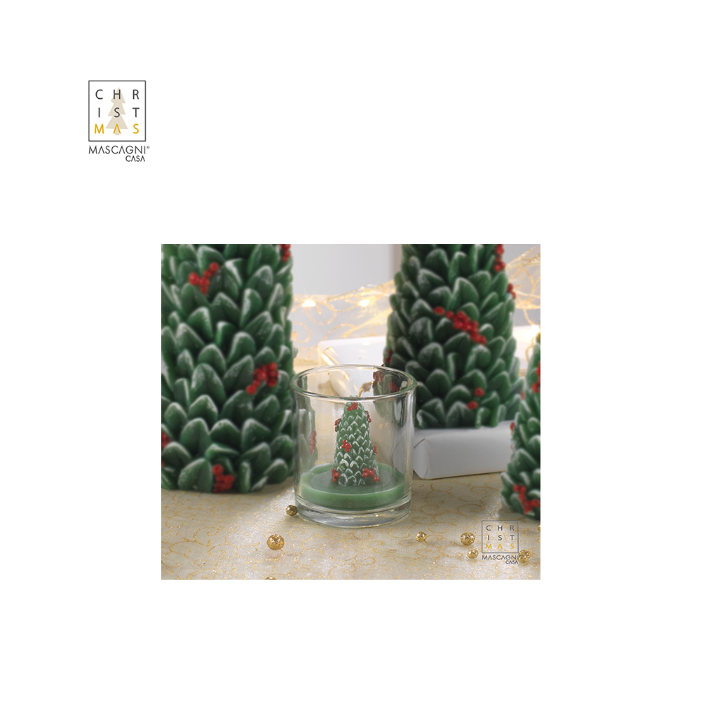 MASCAGNI - CANDELA IN BICCHIERE LED H.7,5 MASCAGNI - CANDELA IN BICCHIERE LED H.7,5