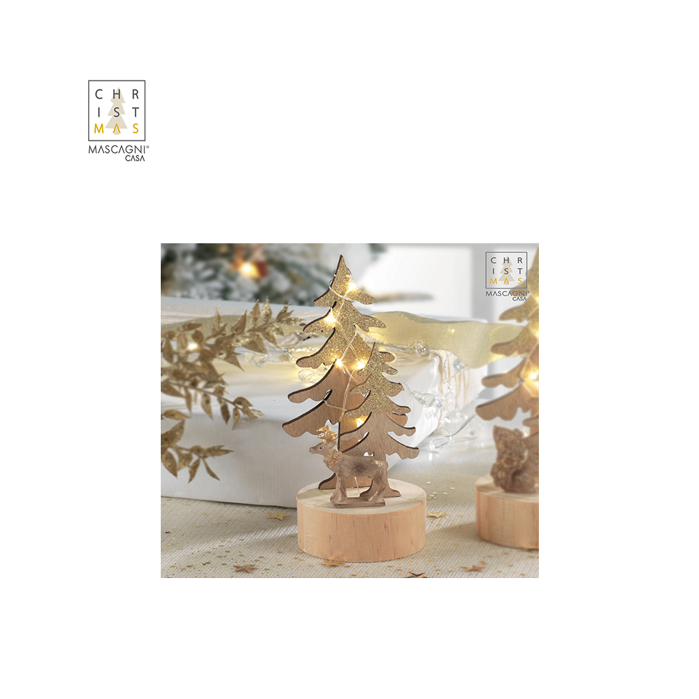 MASCAGNI - DECORAZIONE LED H.17,5