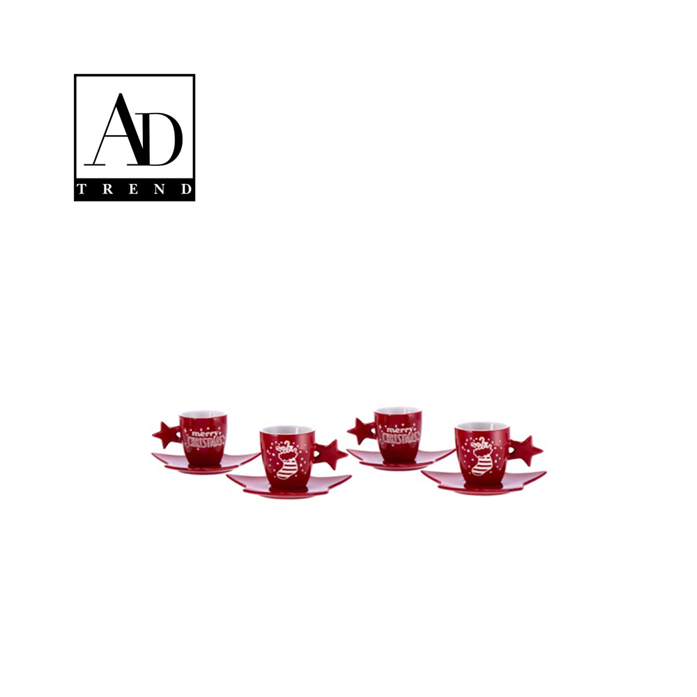 AD TREND - SERVIZIO CAFFE' PER 4 PERSONE KANDI VARI COLORI