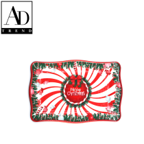 AD TREND - VASSOIO NATALE RETTANGOLARE IN MELAMINA