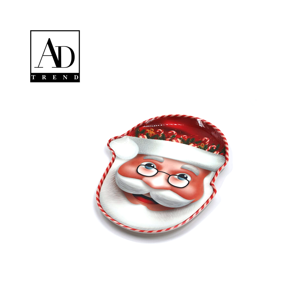 AD TREND - VASSOIO  IN MELAMIMA MOD. BABBO NATALE VARI DISEGNI