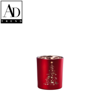 AD TREND - PORTA CANDELA VETRO VARI COLORI