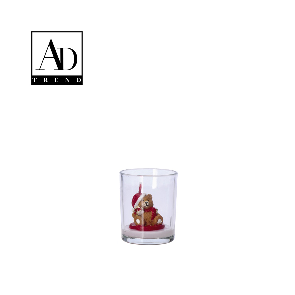 AD TREND - CANDELA NATALE VASETTO VARI MODELLI