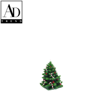 AD TREND - CANDELA DECORATIVA ALBERO DI NATALE VARI COLORI