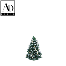 AD TREND - CANDELA DECORATIVA ALBERO DI NATALE