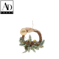 AD TREND - GHIRLANDA NATALIZIA  PER DECORAZIONE VARI COLORI