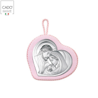 CADO' - CAPOCULLA A FORMA DI CUORE ICONA SACRA FAMIGLIA