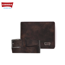 CARRERA - CONFEZIONE REGALO UOMO CON PORTA DOCUMENTI E CINTURA