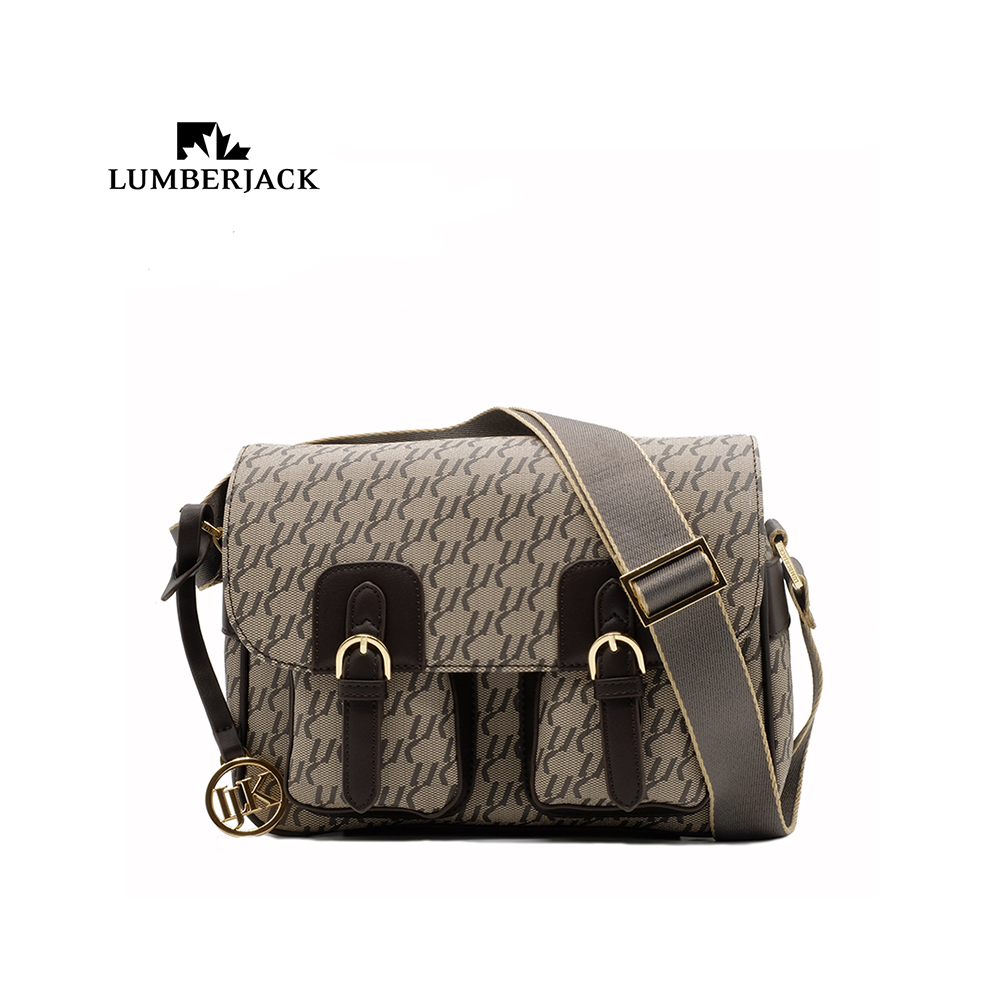 LUMBERJACK - BORSA DONNA A SPALLA CON PATTA LINEA JAMIE COLLECTION