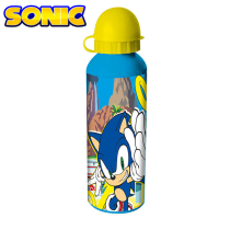 SONIC - BORRACCIA ALLUMINIO 500ML ASSORTITO IN 3 DISEGNI