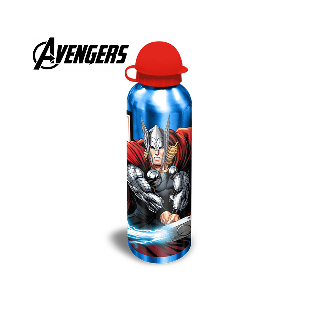 AVENGERS - BORRACCIA IN ALLUMINIO 500ML ASSORTITO IN 3 DISEGNI AVENGERS - BORRACCIA IN ALLUMINIO 500ML ASSORTITO IN 3 DISEGNI