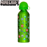 MINECRAFT - BORRACCIA IN ALLUMINIO 500ML ASS. IN 3 DISEGNI