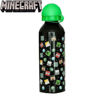 MINECRAFT - BORRACCIA IN ALLUMINIO 500ML ASS. IN 3 DISEGNI