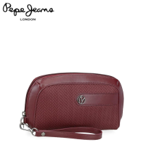 PEPE JEANS - BORSELLO A MANO DONNA CON MANIGLIA LATERALE DA POLSO LINEA "SPRIG"