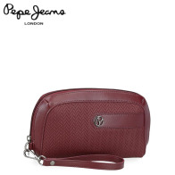 PEPE JEANS - BORSELLO A MANO DONNA CON MANIGLIA LATERALE DA POLSO LINEA "SPRIG"