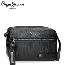 PEPE JEANS - BORSA DONNA A TRACOLLA CON 2 CERNIERE LINEA "SPRIG"