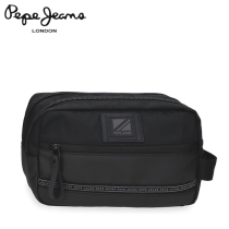 PEPE JEANS - BEAUTY CASE NECESSAIRE UOMO 2 CERNIERE LINEA "STRATFORD"