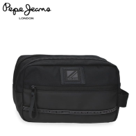 PEPE JEANS - BEAUTY CASE NECESSAIRE UOMO 2 CERNIERE LINEA "STRATFORD"