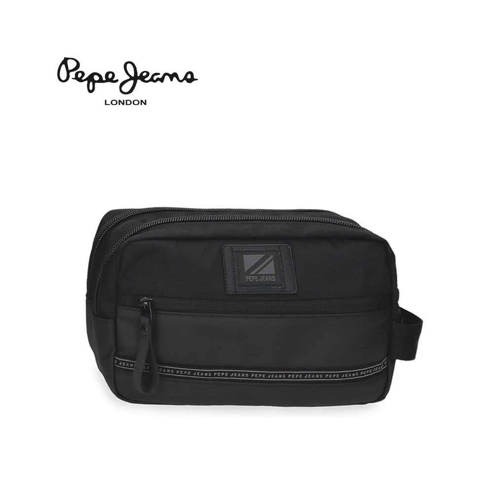 PEPE JEANS - BEAUTY CASE NECESSAIRE UOMO 2 CERNIERE LINEA "STRATFORD" PEPE JEANS - BEAUTY CASE NECESSAIRE UOMO 2 CERNIERE LINEA "STRATFORD"
