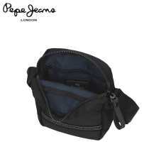 PEPE JEANS - TRACOLLA 2 CERNIERE STRATFORD NERO
