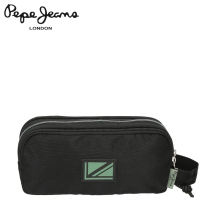 PEPE JEANS - ASTUCCIO 3 CERNIERE DAVIS NERO