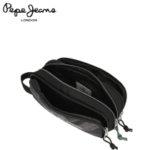 PEPE JEANS - ASTUCCIO 3 CERNIERE DAVIS NERO