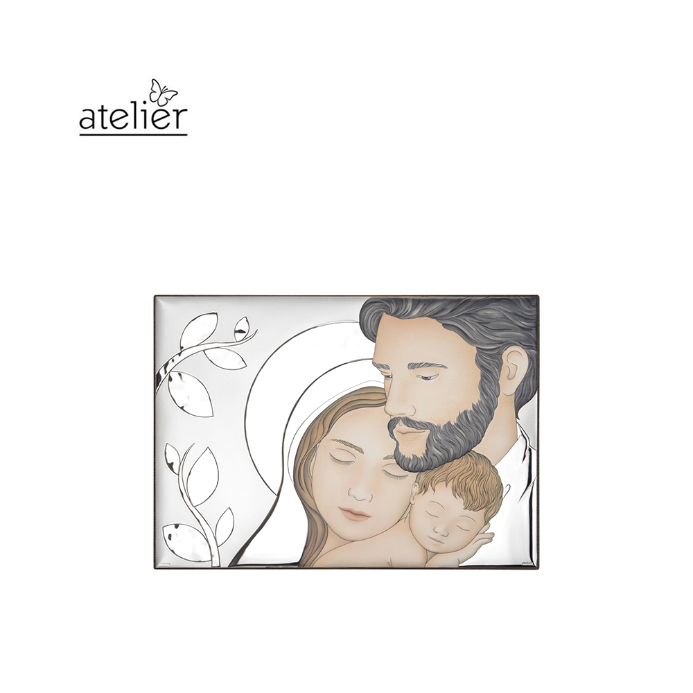ATELIER - SACRA FAMIGLIA ALBERO DELLA VITA COLORE CERAMICA