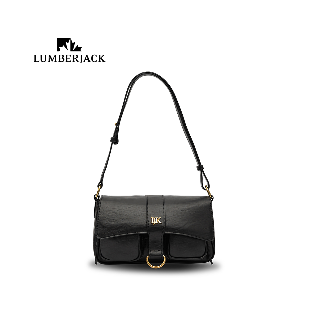 LUMBERJACK - BORSA A SPALLA CON PATTA DONNA LINEA ANNIE COLLECTION VARI COLORI