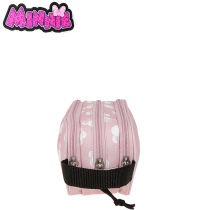 DISNEY - NECESSAIRE KIDS 3 CERNIERE LINEA "MINNIE HEAD"