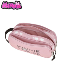 DISNEY - NECESSAIRE KIDS 3 CERNIERE LINEA "MINNIE HEAD"
