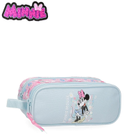 DISNEY - ASTUCCIO KIDS 2 CERNIERE LINEA "MINNIE HAPPY"