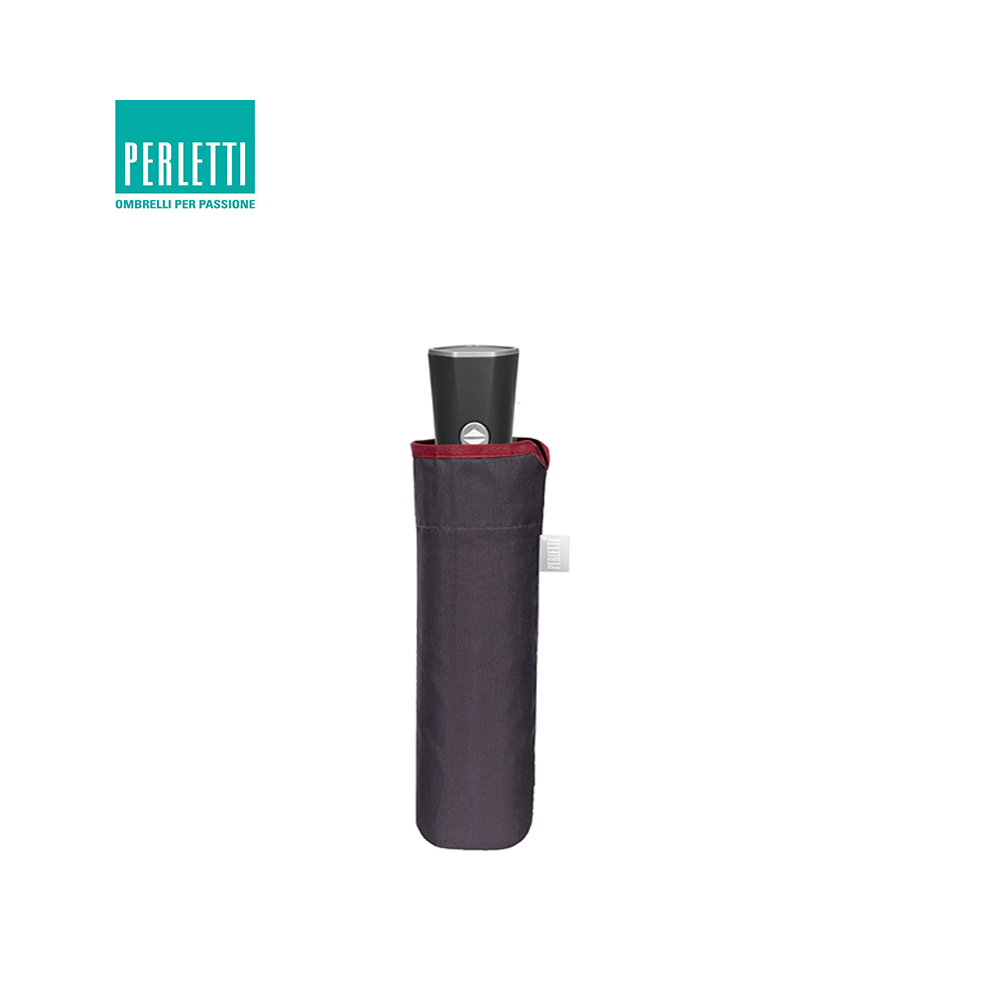 PERLETTI - OMBRELLO UOMO MINI A/C AUTOSCATTO TINTA UNITA PERLETTI - OMBRELLO UOMO MINI A/C AUTOSCATTO TINTA UNITA