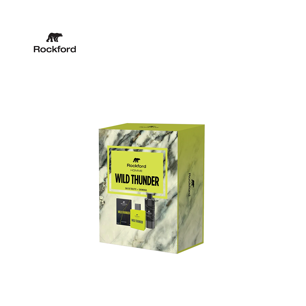 ROCKFORD - CONFEZIONE REGALO HOMME WILD THUNDER EDT 100 ML + SHOWER GEL 250 ML ROCKFORD - CONFEZIONE REGALO HOMME WILD THUNDER EDT 100 ML + SHOWER GEL 250 ML
