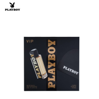 PLAYBOY - VIP GIFT SET EDT SPRAY 60 ML + BERRETTO
