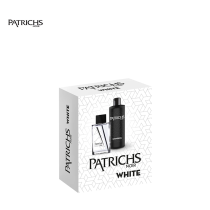 PATRICHS NOIR - CONFEZIONE REGALO UOMO WHITE EDT 75 ML + SHOWERGEL 250 ML