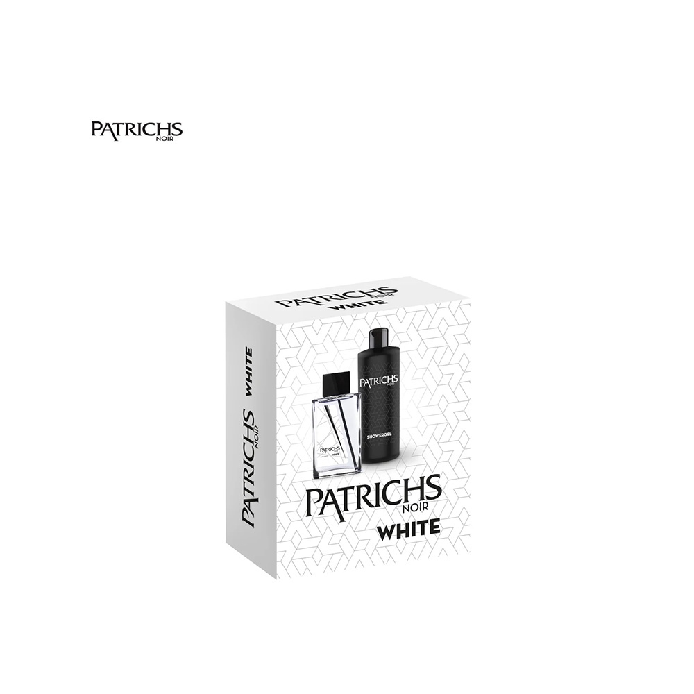PATRICHS NOIR - CONFEZIONE REGALO UOMO WHITE EDT 75 ML + SHOWERGEL 250 ML PATRICHS NOIR - CONFEZIONE REGALO UOMO WHITE EDT 75 ML + SHOWERGEL 250 ML