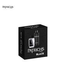 PATRICHS NOIR - CONFEZIONE REGALO UOMO BLACK EDT 75 ML + SHOWERGEL 250 ML