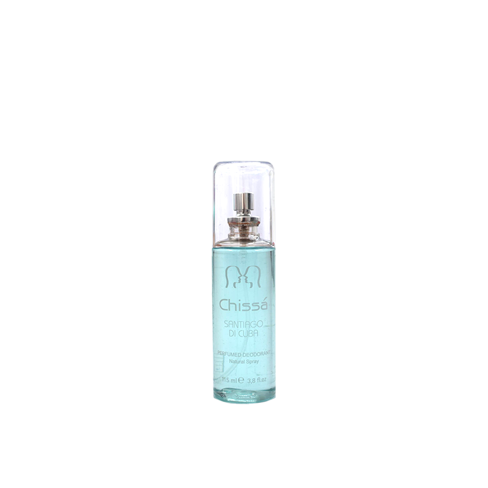 CHISSA' - SANTIAGO DI CUBA DEODORANTE PROFUMATO 115ML CHISSA' - SANTIAGO DI CUBA DEODORANTE PROFUMATO 115ML