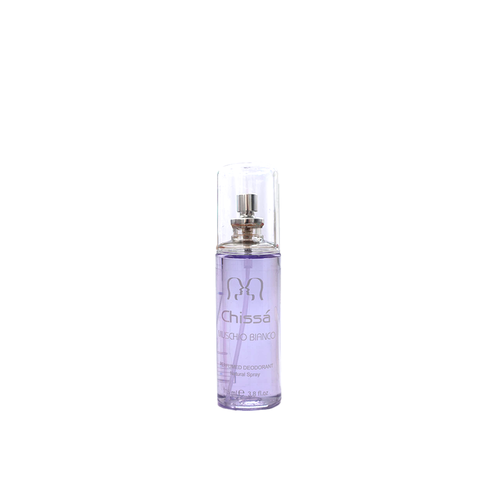 CHISSA' - MUSCHIO BIANCO DEODORANTE PROFUMATO 115ML CHISSA' - MUSCHIO BIANCO DEODORANTE PROFUMATO 115ML