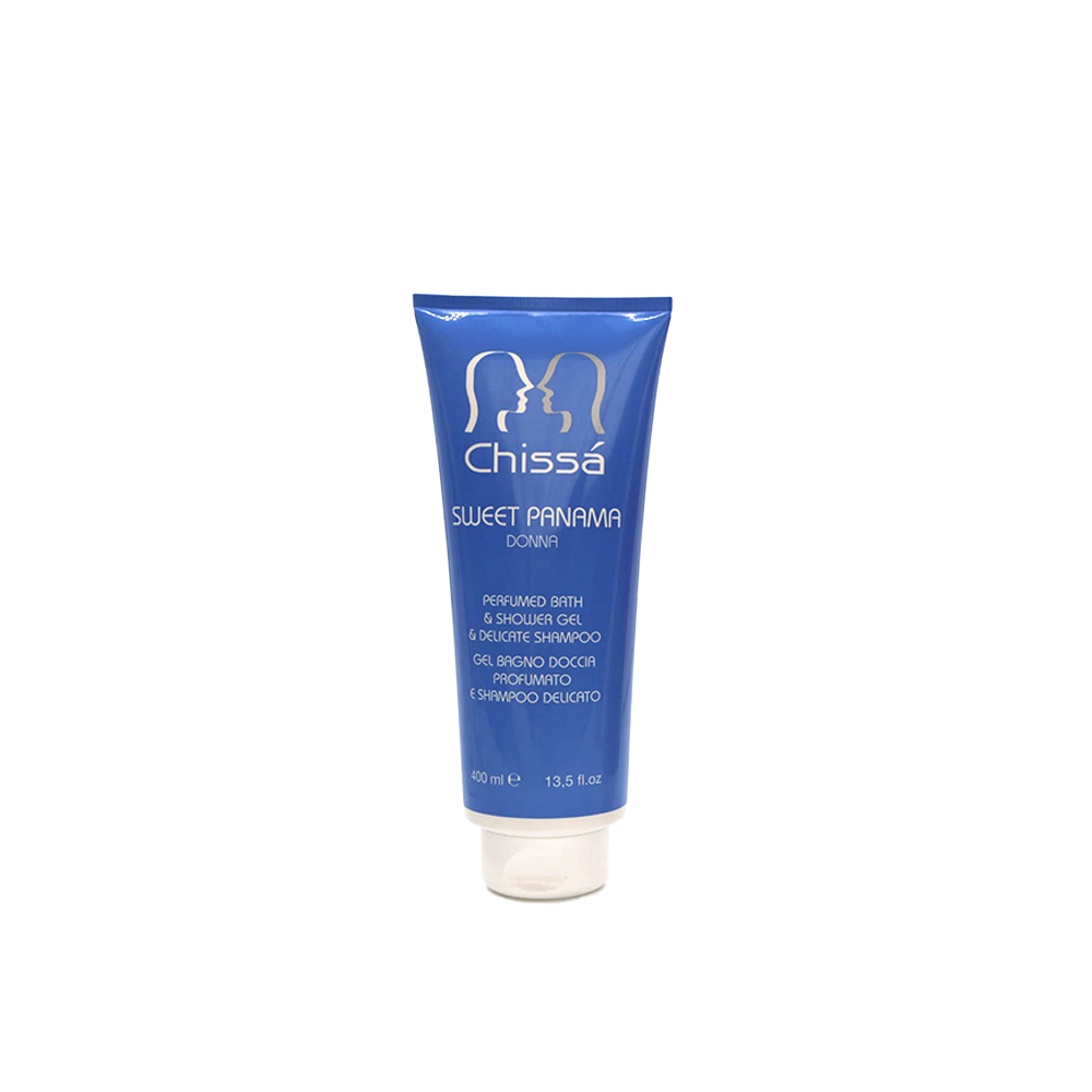 CHISSA' - SWEET PANAMA SHAMPOO + GEL BAGNO DOCCIA DONNA 400ML CHISSA' - SWEET PANAMA SHAMPOO + GEL BAGNO DOCCIA DONNA 400ML