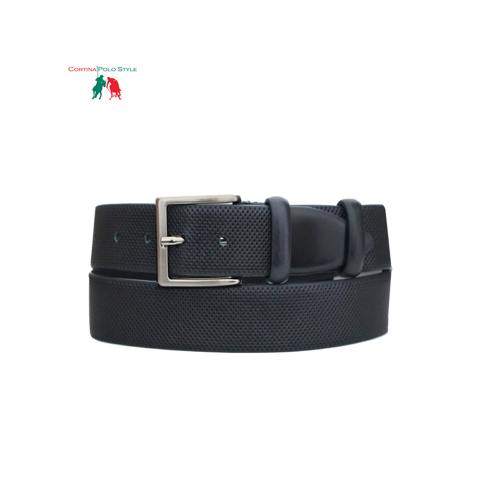 CORTINA POLO STYLE CINTURA IN PELLE VACCHETTA MADE IN ITALY*